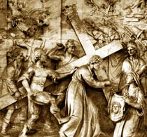 Флорис Христос, несущий крест