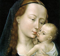 Вейден Дева Мария с младенцем
