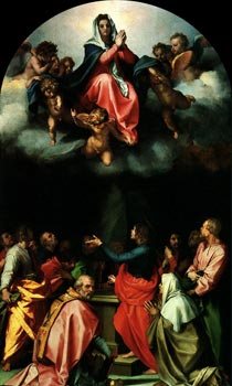 Андреа дель Сарто Вознесение Марии