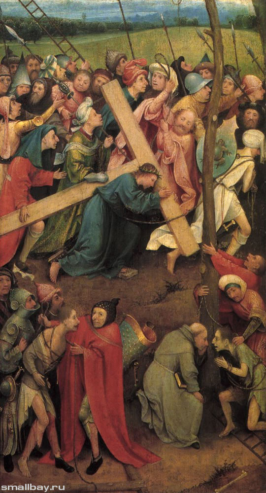 Иероним Босх Несение креста на Голгофу