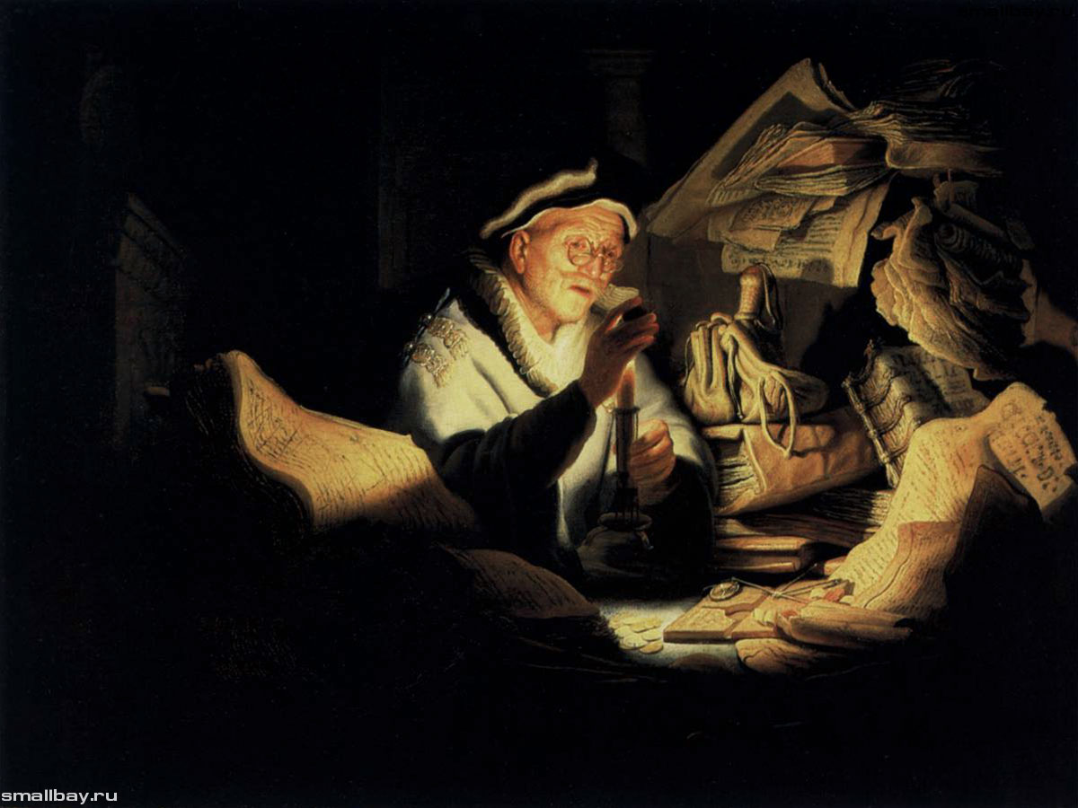 Рембрандт Притча о богаче