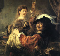 Рембрандт Автопортрет с Саскией