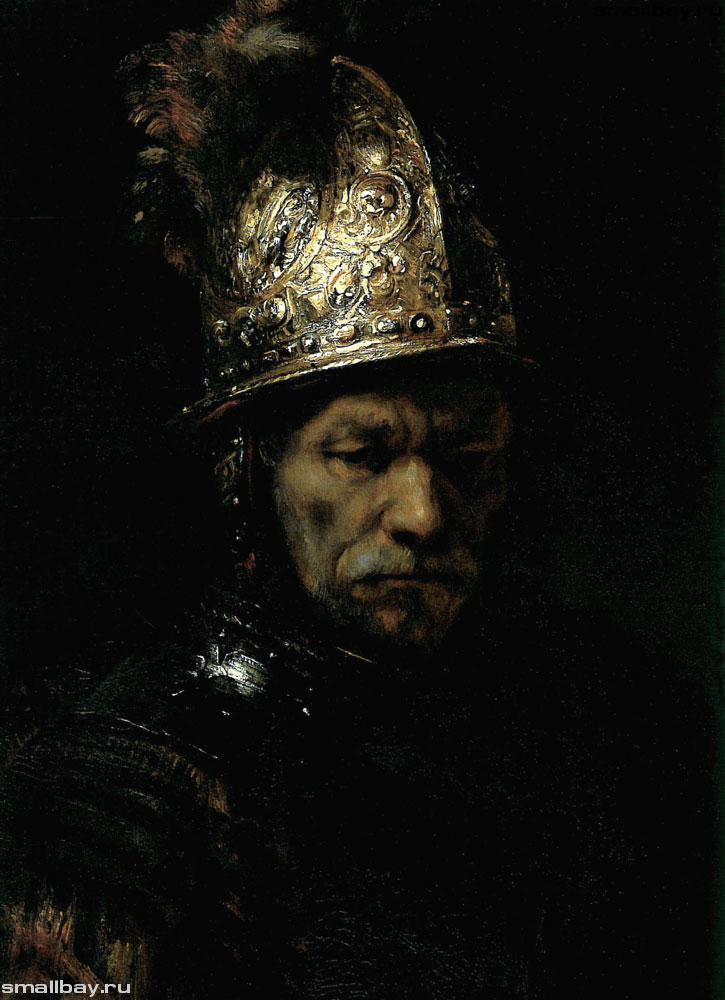 Рембрандт Человек в золотом шлеме