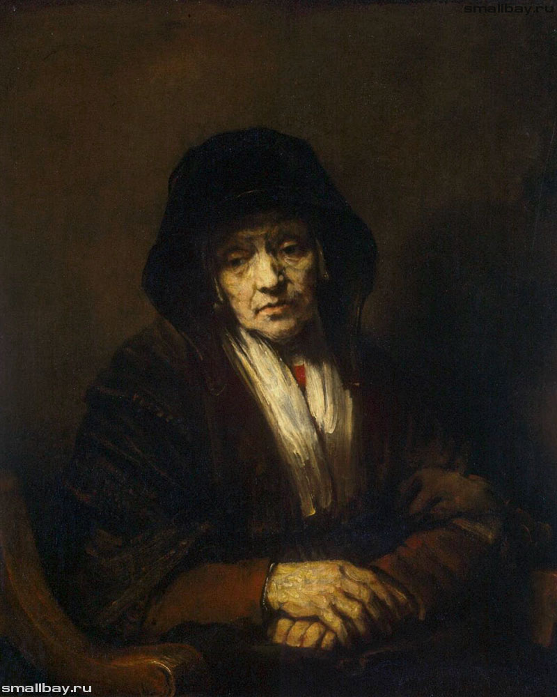 Рембрандт Портрет старухи