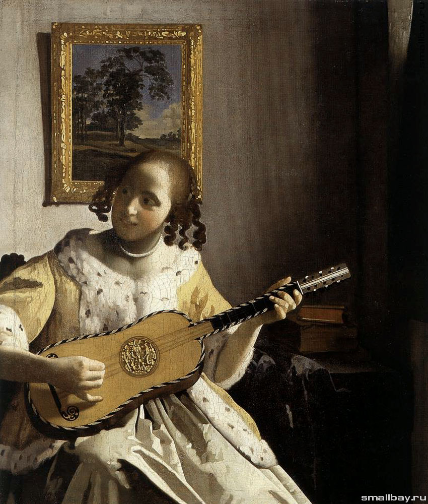 Вермеер Ян Делфтский. Картины и биография. Jan Vermeer van Delft.